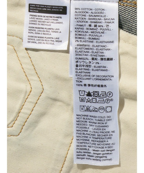 Levi's(リーバイス)の「Levi's/リーバイス BLUETAB(TM) Beauジーンズ ダークインディゴ(デニムパンツ・レディース・ダークインディゴブルー・23inch/24inch/25inch/26inch/27inch/28inch)」の17枚目の写真