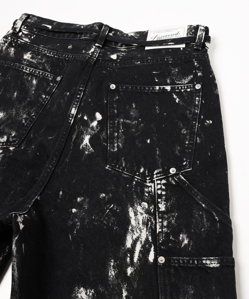 DISCOVERED(ディスカバード)の「BLEACH HAKAMA SHORTS(デニムパンツ・メンズ・ホワイト/ブラック・1/3)」の11枚目の写真