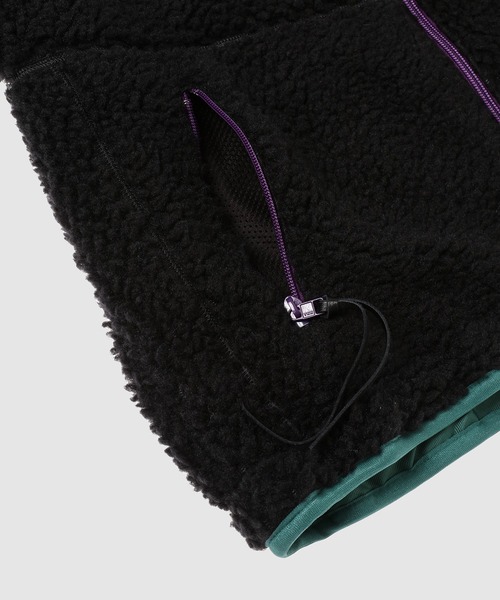 KHOKI（コッキ）の「Feece-texture jacket（その他アウター・メンズ・ベージュ/カーキ/ブラック・3）」の10枚目の写真