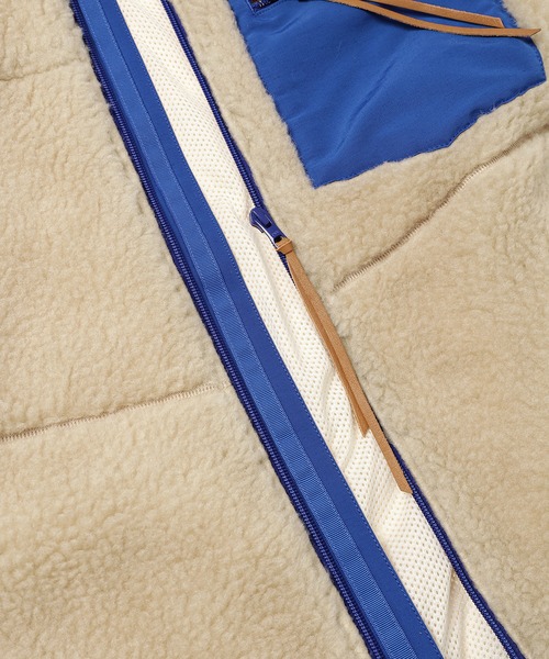 KHOKI（コッキ）の「Feece-texture jacket（その他アウター・メンズ・ベージュ/カーキ/ブラック・3）」の14枚目の写真