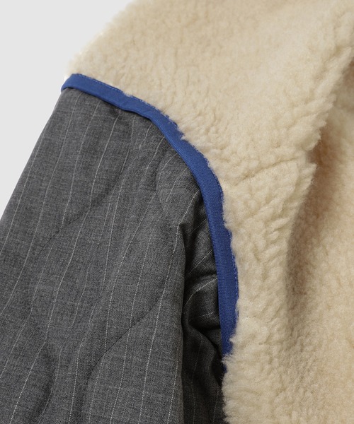 KHOKI（コッキ）の「Feece-texture jacket（その他アウター・メンズ・ベージュ/カーキ/ブラック・3）」の15枚目の写真