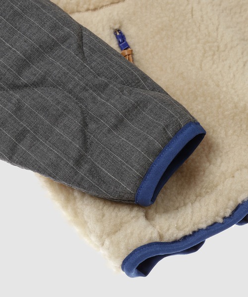 KHOKI（コッキ）の「Feece-texture jacket（その他アウター・メンズ・ベージュ/カーキ/ブラック・3）」の13枚目の写真