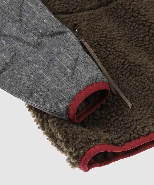 KHOKI（コッキ）の「Feece-texture jacket（その他アウター・メンズ・ベージュ/カーキ/ブラック・3）」の16枚目の写真