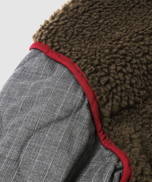 KHOKI（コッキ）の「Feece-texture jacket（その他アウター・メンズ・ベージュ/カーキ/ブラック・3）」の18枚目の写真