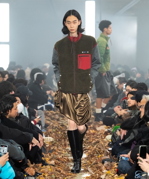 KHOKI（コッキ）の「Feece-texture jacket（その他アウター・メンズ・ベージュ/カーキ/ブラック・3）」の4枚目の写真