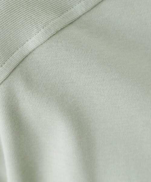 THE SHOP TK （ザ ショップ ティーケー ）の「【汗染み防止】ラグランスリーブTシャツ【洗濯機OK/UVケア】（Tシャツ/カットソー・レディース・オフホワイト/ブラウン系/サックスブルー/スミクロ・12/13）」の19枚目の写真