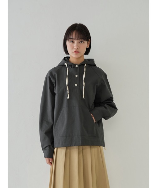 Bargiee（バージー）の「アノラック　秋冬新作　シャツ　ユニセックス（シャツ/ブラウス・メンズ・カーキ/チャコールグレー/ブルー・FREE）」の2枚目の写真