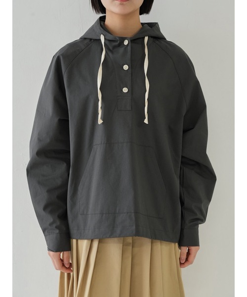 Bargiee（バージー）の「アノラック　秋冬新作　シャツ　ユニセックス（シャツ/ブラウス・メンズ・カーキ/チャコールグレー/ブルー・FREE）」の8枚目の写真