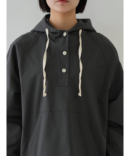 Bargiee（バージー）の「アノラック　秋冬新作　シャツ　ユニセックス（シャツ/ブラウス・メンズ・カーキ/チャコールグレー/ブルー・FREE）」の9枚目の写真