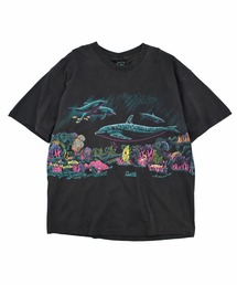LABORATORY R（ラボラトリーアール）の「【USED】90’s HABITAT “Seattle” アニマル Tシャツ USA製（Tシャツ/カットソー・メンズ）」