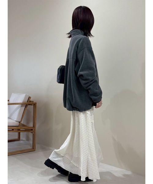 オーバーサイズフリースブルゾン（ブルゾン）｜Mila Owen（ミラ