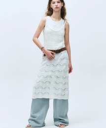 W CROCHET SLEEVELESS DRESS