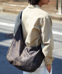 UMBRO/アンブロ SP Wrinkled ROUND SHOULDER BAG/別注 ラウンドショルダーバッグ/シワ加工