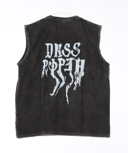 B.I.D.(ビーアイディー)の「《ピグメントプリントノースリーブ》(Tシャツ/カットソー・メンズ・ブラック・FREE)」の2枚目の写真