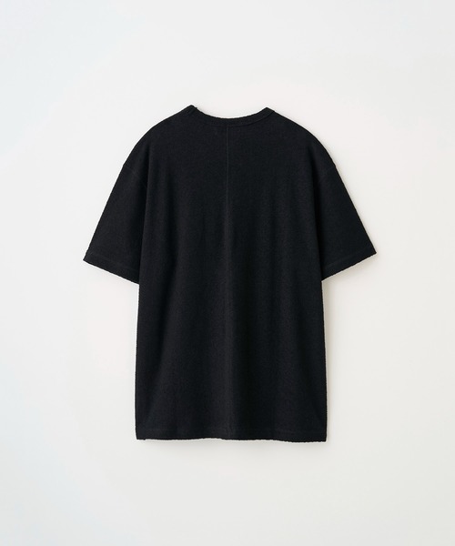 Juha（ユハ）の「PILE TEE（Tシャツ/カットソー・メンズ・ブラック/ナチュラル/ネイビー・3/4）」の20枚目の写真