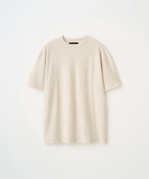 Juha（ユハ）の「PILE TEE（Tシャツ/カットソー・メンズ・ブラック/ナチュラル/ネイビー・3/4）」の18枚目の写真