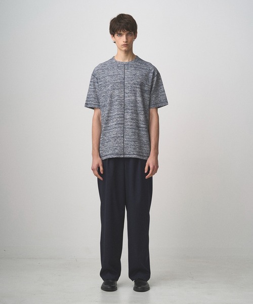 Juha（ユハ）の「PILE TEE（Tシャツ/カットソー・メンズ・ブラック/ナチュラル/ネイビー・3/4）」の10枚目の写真