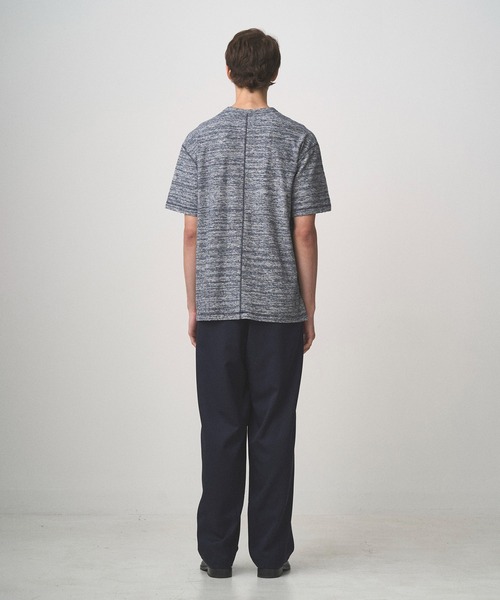 Juha（ユハ）の「PILE TEE（Tシャツ/カットソー・メンズ・ブラック/ナチュラル/ネイビー・3/4）」の12枚目の写真