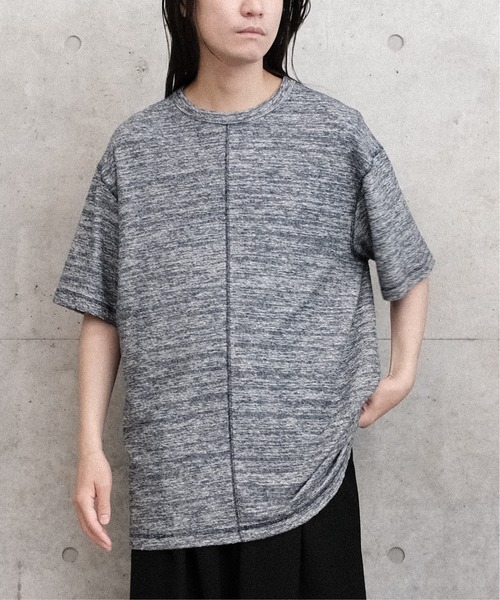 Juha（ユハ）の「PILE TEE（Tシャツ/カットソー・メンズ・ブラック/ナチュラル/ネイビー・3/4）」の16枚目の写真