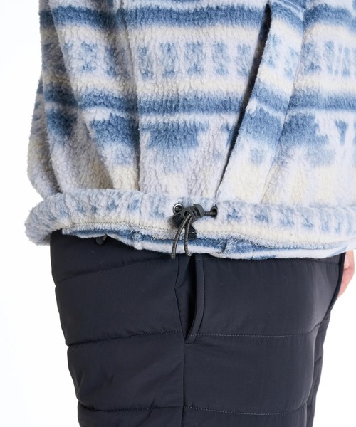 BILLABONG（ビラボン）の「BILLABONG メンズ 24A411507-BOUNDARY MOCK スウェットジャケット 【2025年秋冬モデル】/ビラボンハーフジップドローコード付きハイネックフリースブルゾン（その他アウター・メンズ・ブラック/ブルー/マルチ・MEDIUM/LARGE/X-LARGE）」の9枚目の写真