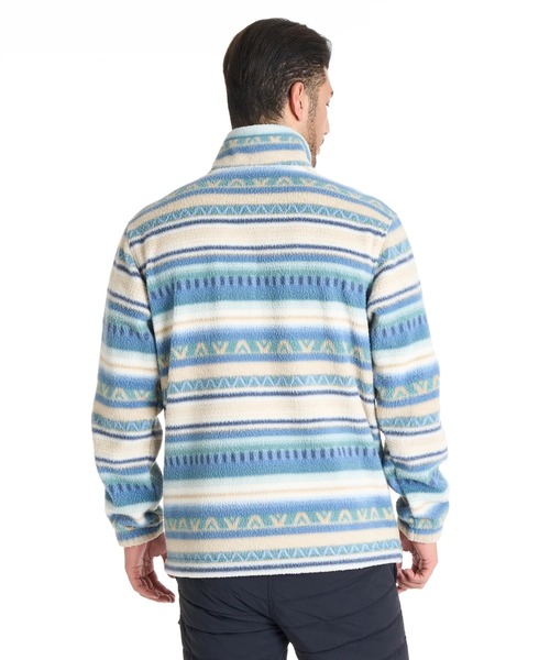 BILLABONG（ビラボン）の「BILLABONG メンズ 24A411507-BOUNDARY MOCK スウェットジャケット 【2025年秋冬モデル】/ビラボンハーフジップドローコード付きハイネックフリースブルゾン（その他アウター・メンズ・ブラック/ブルー/マルチ・MEDIUM/LARGE/X-LARGE）」の12枚目の写真