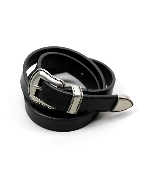 Wrangler（ラングラー）の「Wrangler / WESTERN BELT / WA1001（ベルト・メンズ・キャメル/ブラック・FREE）」の5枚目の写真