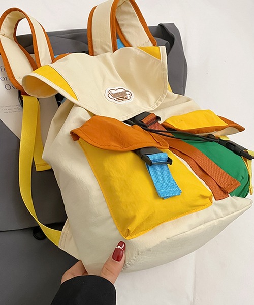 blackdia ocean(ブラックダイヤオーシャン)の「blackdia ocean マルチカラー リュック(バックパック/リュック・レディース・マルチ・SMALL/MEDIUM)」の13枚目の写真