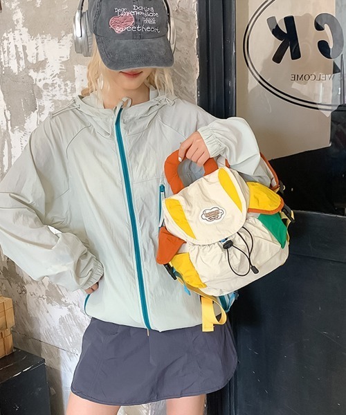 blackdia ocean(ブラックダイヤオーシャン)の「blackdia ocean マルチカラー リュック(バックパック/リュック・レディース・マルチ・SMALL/MEDIUM)」の5枚目の写真