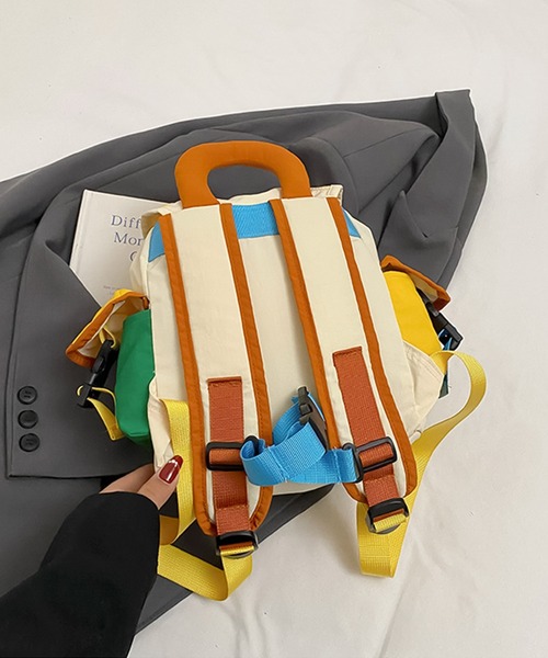 blackdia ocean(ブラックダイヤオーシャン)の「blackdia ocean マルチカラー リュック(バックパック/リュック・レディース・マルチ・SMALL/MEDIUM)」の22枚目の写真