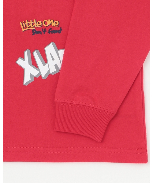 XLARGE KIDS(エクストララージキッズ)の「総柄グラフィティ長袖Tシャツ(Tシャツ/カットソー・キッズ・ブラック/レッド/ホワイト・130cm/110cm/120cm/140cm/90cm/100cm/80cm)」の18枚目の写真