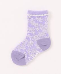 zuppa di zucca（ズッパ デ ズッカ）の「Girlクルーソックス(花柄)（ソックス/靴下）」