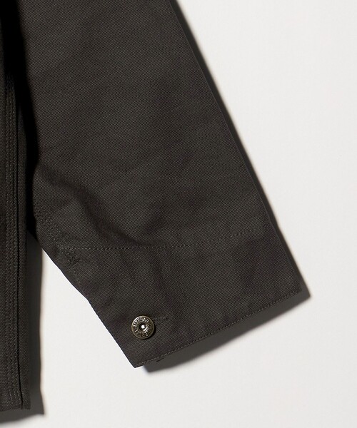 UNIVERSAL OVERALL（ユニバーサルオーバーオール）の「【別注】＜UNIVERSAL OVERALL＞ダック カバーオール（カバーオール・メンズ・ネイビー/ダークグレー/オフホワイト・L/M/XL/S）」の13枚目の写真