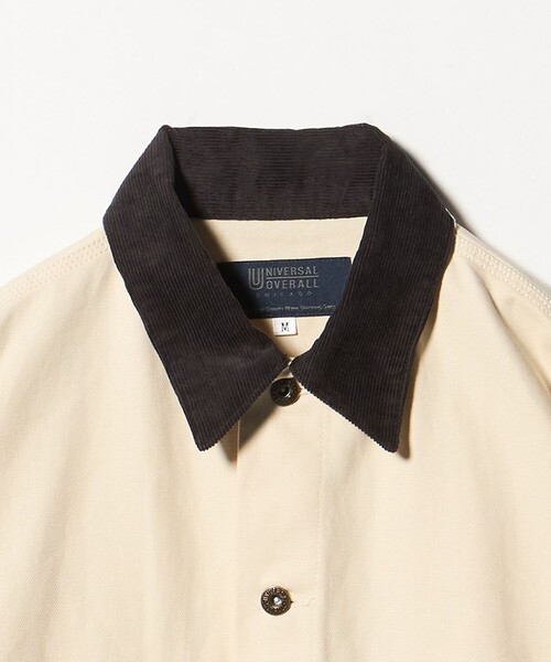 UNIVERSAL OVERALL（ユニバーサルオーバーオール）の「【別注】＜UNIVERSAL OVERALL＞ダック カバーオール（カバーオール・メンズ・ネイビー/ダークグレー/オフホワイト・L/M/XL/S）」の21枚目の写真