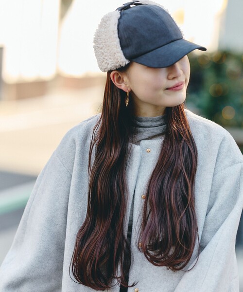 ボア イヤーフラップ付 キャップ（キャップ）｜BEAMS HEART（ビームス