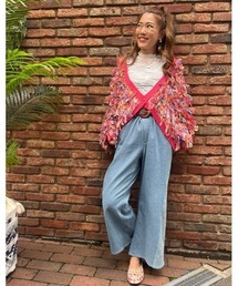 チャイハネ（チャイハネ）の「【チャイハネ】カラフルループニット