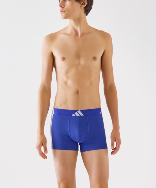 adidas（アディダス）の「adidas/アディダス ボクサーパンツ 3ストライプス メッシュタイプ（ボクサーパンツ・メンズ・ブラック/ブルー系その他2/レッド/ブルー系その他/グリーン系その他・MEDIUM/LARGE/X-LARGE）」の6枚目の写真