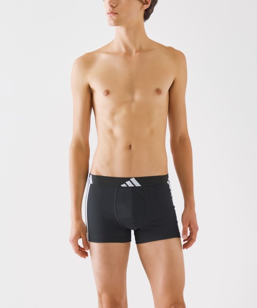 adidas（アディダス）の「adidas/アディダス ボクサーパンツ 3ストライプス メッシュタイプ（ボクサーパンツ・メンズ・ブラック/ブルー系その他2/レッド/ブルー系その他/グリーン系その他・MEDIUM/LARGE/X-LARGE）」の13枚目の写真