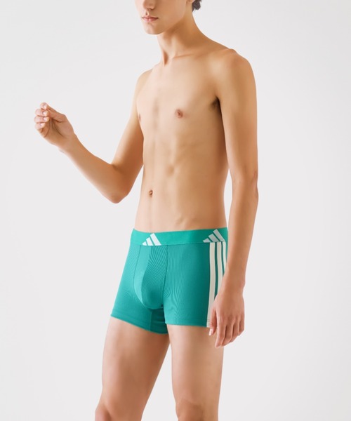 adidas（アディダス）の「adidas/アディダス ボクサーパンツ 3ストライプス メッシュタイプ（ボクサーパンツ・メンズ・ブラック/ブルー系その他2/レッド/ブルー系その他/グリーン系その他・MEDIUM/LARGE/X-LARGE）」の21枚目の写真