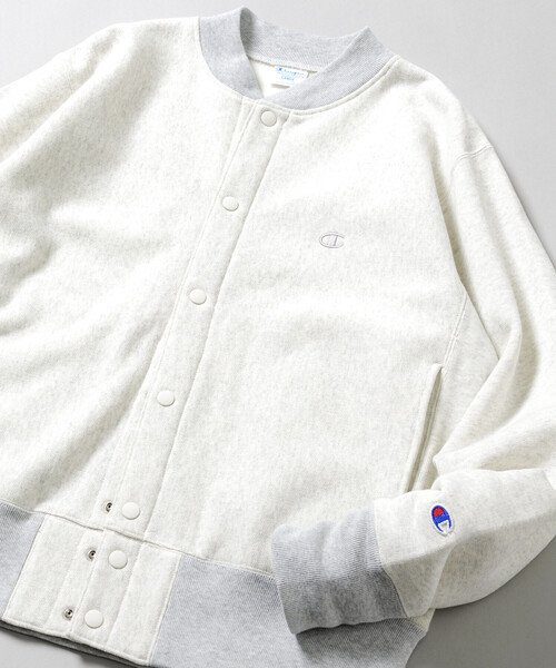 Champion/チャンピオン 別注 REVERSE WEAVE SNAP SWEAT JACKET