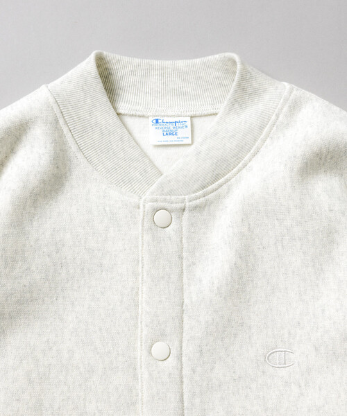 セール】Champion/チャンピオン 別注 REVERSE WEAVE SNAP SWEAT JACKET