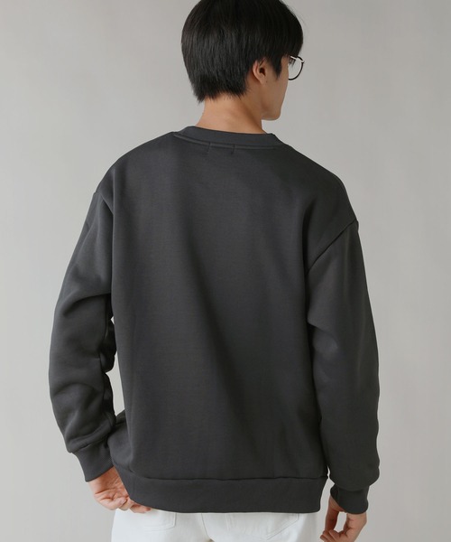 LIL VENDARS(リルヴェンダース)の「Buyer's Select / カルボアワイドクルーネックスウェット(スウェット・メンズ・グレイッシュベージュ/ブラック/オートミール/スミクロ・M/2L/L)」の13枚目の写真