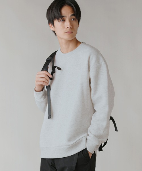 LIL VENDARS(リルヴェンダース)の「Buyer's Select / カルボアワイドクルーネックスウェット(スウェット・メンズ・グレイッシュベージュ/ブラック/オートミール/スミクロ・M/2L/L)」の17枚目の写真