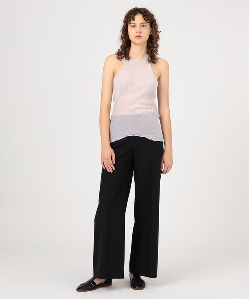 Gabriela Coll Garments(ガブリエラコールガーメンツ)の「GABRIELA COLL GARMENTS NO.73 CRUSHED TOP(シャツ/ブラウス・レディース・ライトパープル・1)」の2枚目の写真