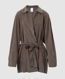 seya.（セヤ）の「VEGETAL DRAPED GOWN/ULTRASUEDE（カーディガン/ボレロ）」