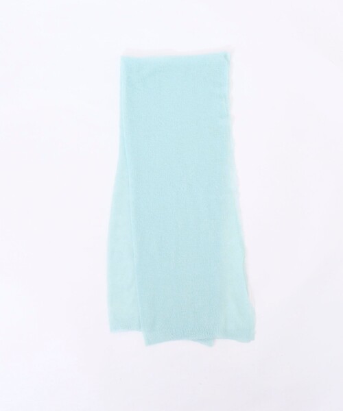 NOLLEY’S（ノーリーズ）の「ライトモヘヤストール（ストール/ショール・レディース・ミント/ライトグレー/サーモンピンク・FREE）」の4枚目の写真