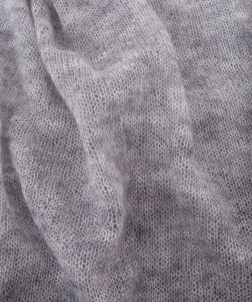 NOLLEY’S（ノーリーズ）の「ライトモヘヤストール（ストール/ショール・レディース・ミント/ライトグレー/サーモンピンク・FREE）」の12枚目の写真