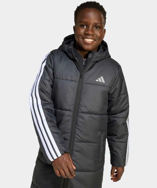 adidas（アディダス）の「ロングコート キッズ / アディダス adidas（ダウンジャケット/コート・キッズ・ブラック/ブルー・150/160/140）」の10枚目の写真