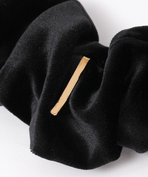 GLOBAL WORK（グローバルワーク）の「ベロアパチパチヘアカフ/597835（その他ヘアアクセサリー・レディース・ベージュ/ネイビー/ホワイト/レッド/ダークブラウン/ブラック・FREE）」の8枚目の写真