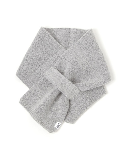 FOUND GOOD（ファウンドグッド）の「チョコットマフラー（マフラー・レディース・ブルー系5/イエロー系5/ピンク系2/グリーン系5/ブラック/グレー系5/アイボリー・FREE）」の2枚目の写真