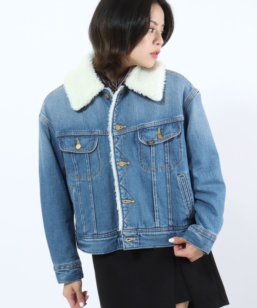 Lee（リー）BOA STORMRIDER JACKET/ボアスートムライダースデニム